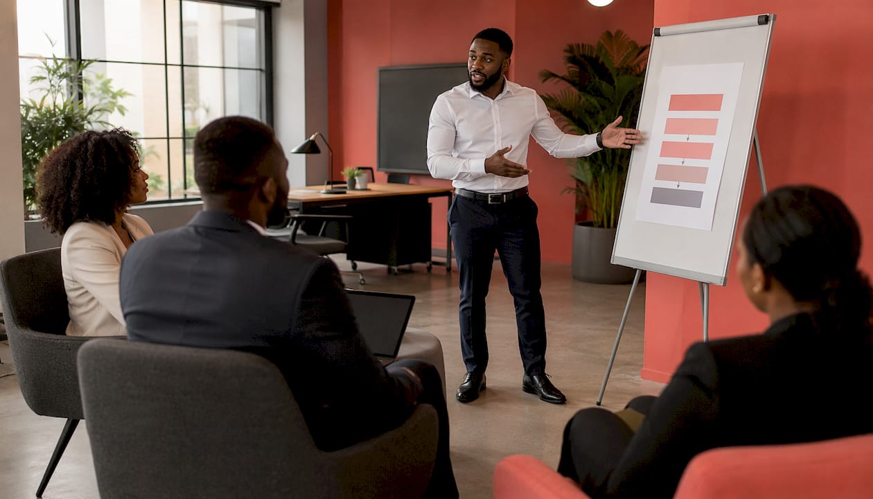 Corporate Security Policy: A Complete Guide for Managers Security consultant explaining policy hierarchy