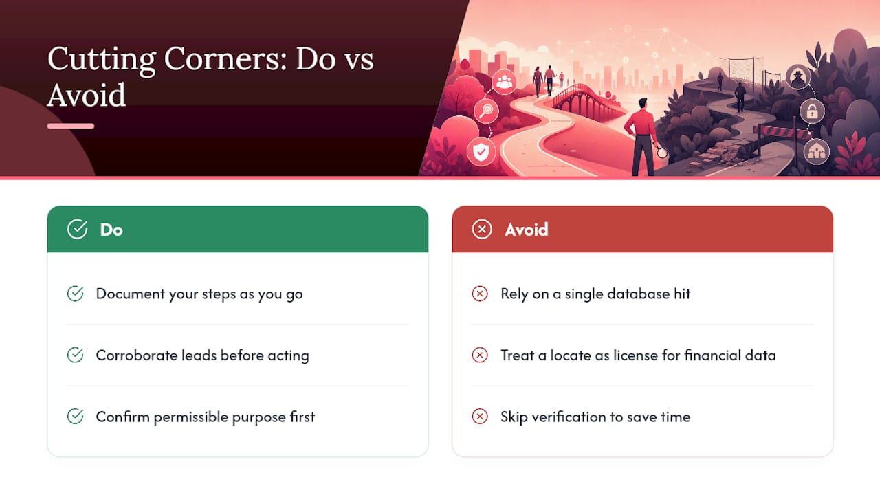 A Note on Cutting Corners — overview diagram