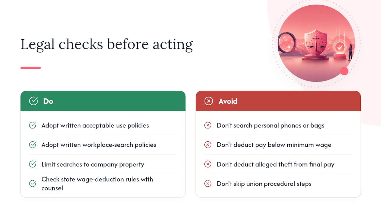 U.S. legal and compliance issues you need to know before you act — overview diagram