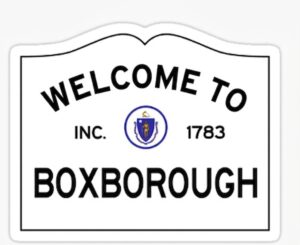 Security in Boxborough, MA - Welcome Sign