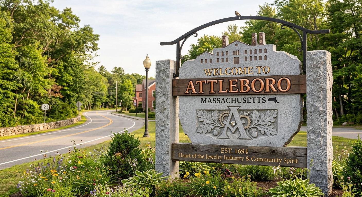 Security in Attleboro, MA – welcome sign