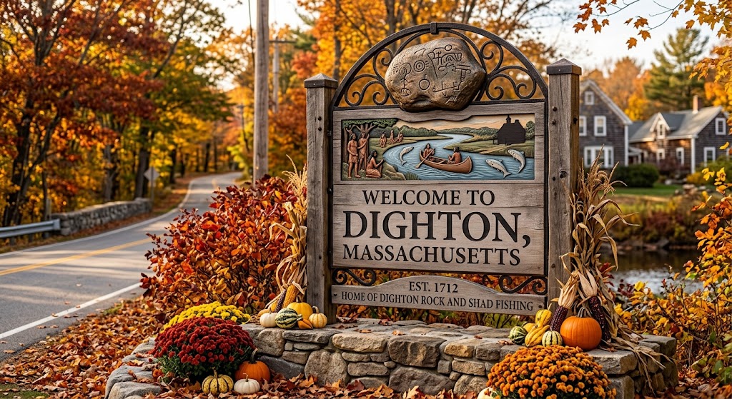 Security in Dighton, MA – welcome sign