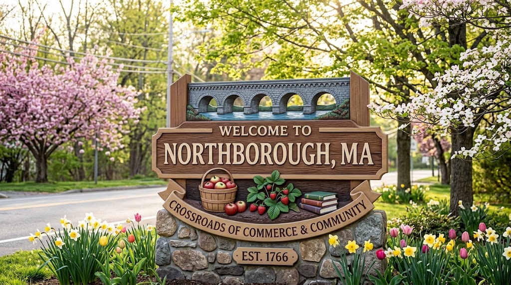 Security in Northborough, MA – welcome sign