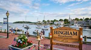Security in Hingham, MA – welcome sign