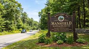 Security in Mansfield, MA – welcome sign