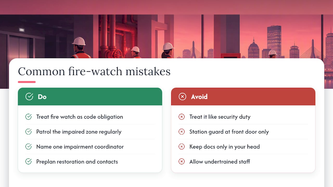 5. What Boston property managers get wrong about fire watch &mdash; overview diagram